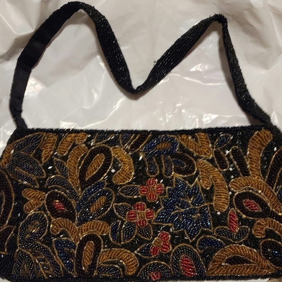Hand beaded handbag - Picture 6 of 7